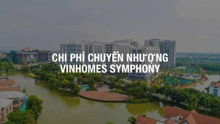 chi phí làm sổ đỏ chung cư vinhomes symphony riverside long biên