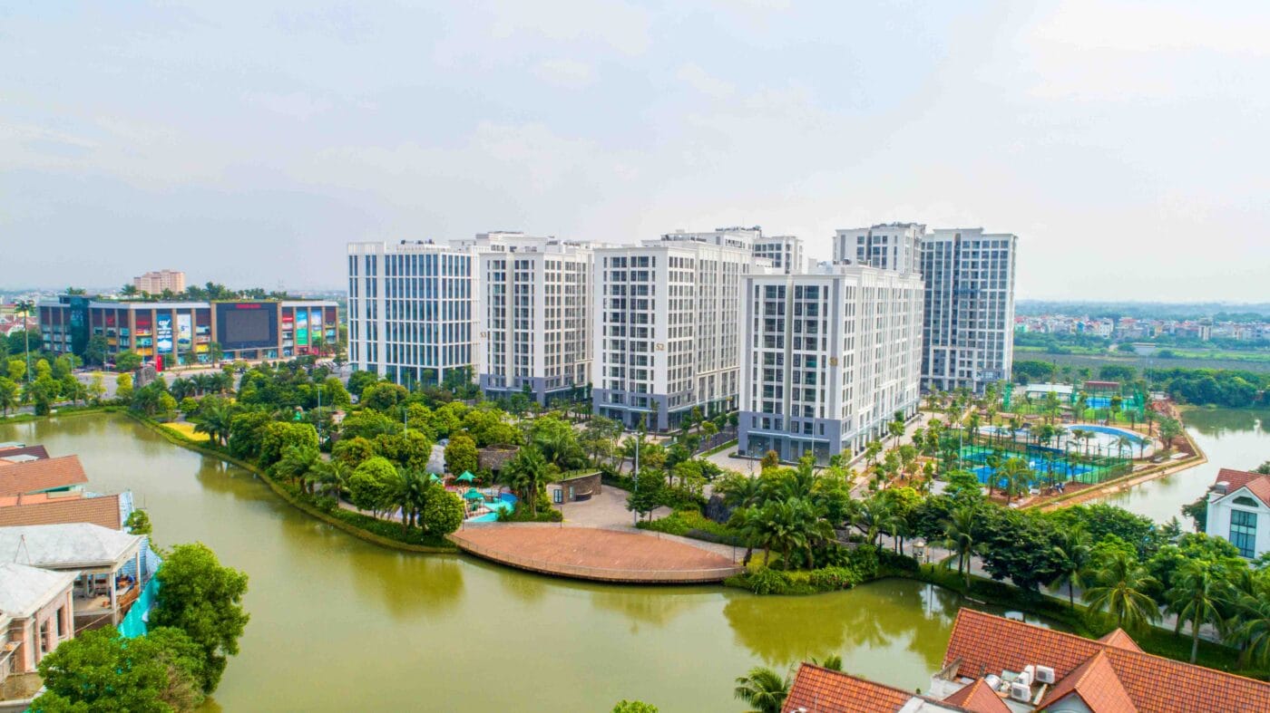 Vinhomes Symphony từ trên cao